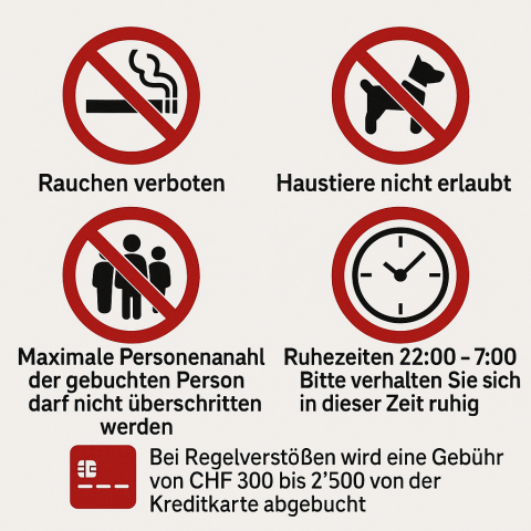 Allgemeine Geschäftsbedingungen (AGB) & Gästeinformationen